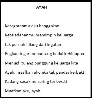 Contoh Puisi Tentang Ayah - W1siZiIsIjIwMTUvMDQvMjMvMDcvNTkvNDgvMzU0L2F5YWguanBnIl0sWyJwIiwiDGh1bWIiLCI2MDB4XHUwMDNlIix7fV0sWyJwIiwiY29uDmVyDCIsIi1jb2xvcnNwYWNlIHNSR0IgLXN0cmlwIix7ImZvcm1hDCI6ImpwZyJ9XV0