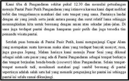 Menyampaikan Pokok-Pokok Laporan Perjalanan