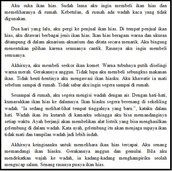 Karakteristik dan Kalimat Efektif
