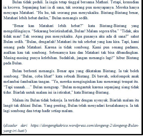 Pokok Cerita yang Baik